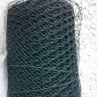Siatka na woliery ocynk PCV 16x16mm fi 0,9mm wys 1,00m
