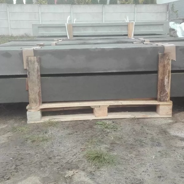 Podmurówka betonowa gładka 240cmx20cmx6cm
